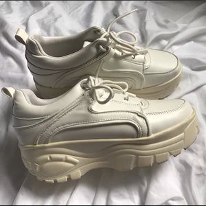 madden girl spice chunky platform sneakers